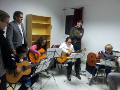 La Escuela de Música de Berja multiplica por cuatro el número de alumnos en un año
