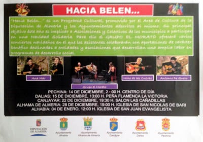 Domingo flamenco y solidario en Dalías
