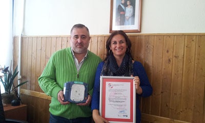 El IES Abdera logra la acreditación como único instituto andaluz cardioprotegido