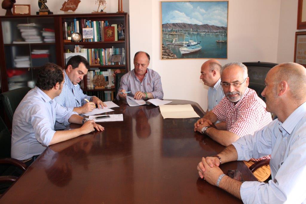 El Centro de Interpretación de la Pesca de Adra toma forma y estará listo en octubre