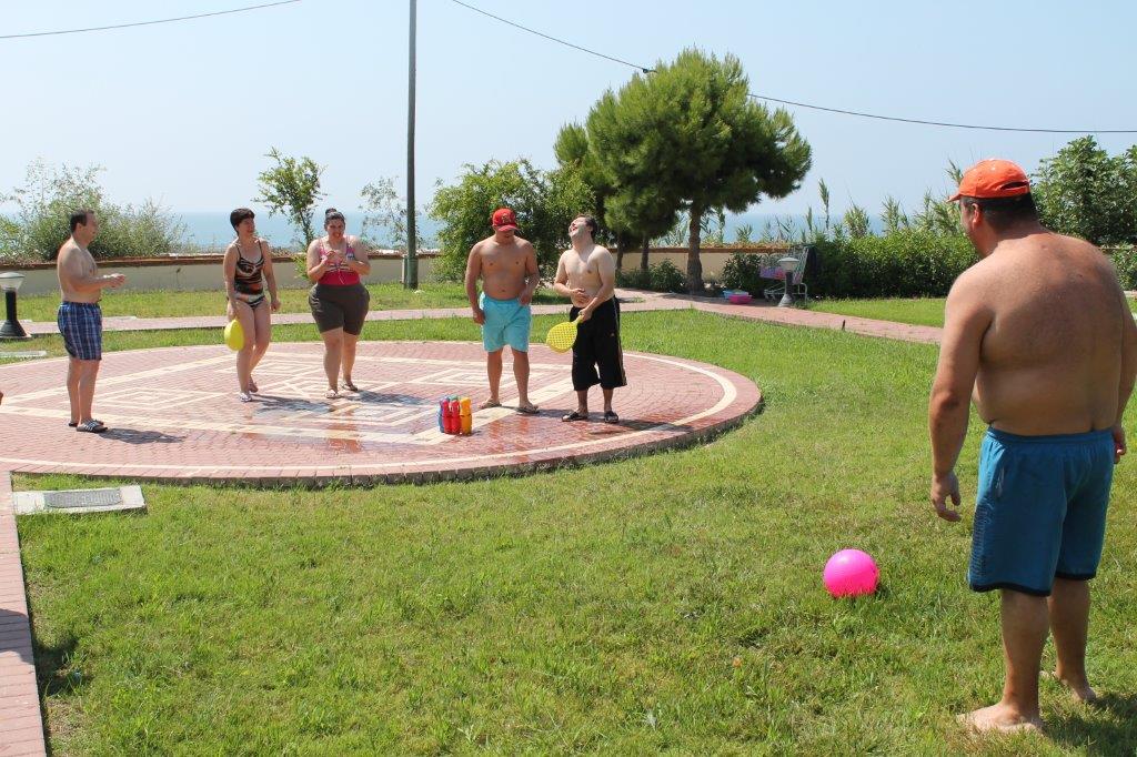 El Centro Ocupacional celebra una fiesta de final de curso ‘pasada por agua’