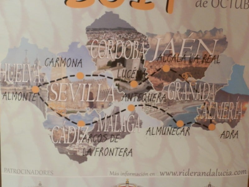 Adra, representante por Almería en la primera concentración de 'moteros ruteros' de Andalucía