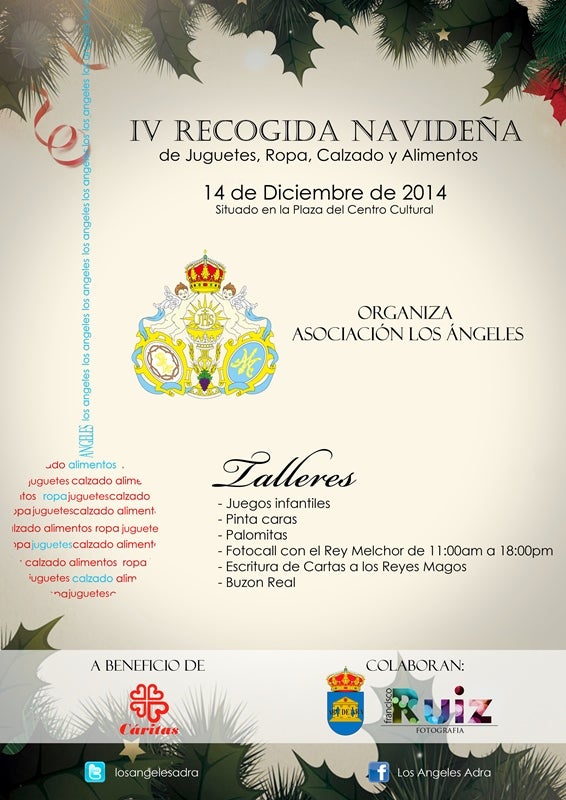 Los Reyes Magos recogerán alimentos en Adra