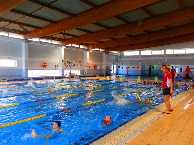 Entrenamiento personal en la Piscina Cubierta