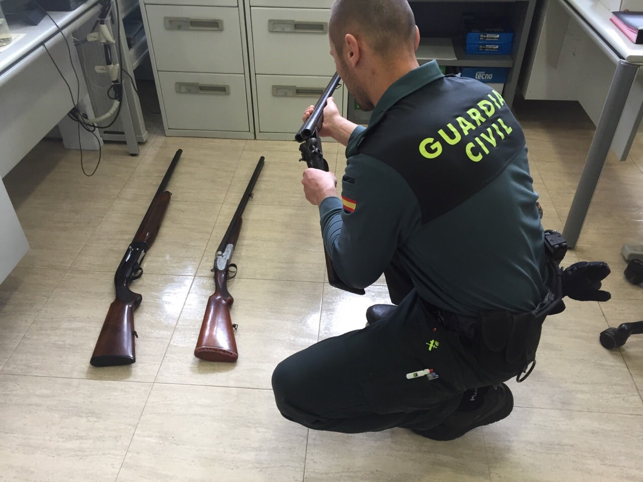 Detenido con un arma cerca de la vivienda de su expareja