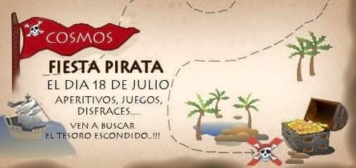 Cosmos celebra mañana su primera fiesta pirata