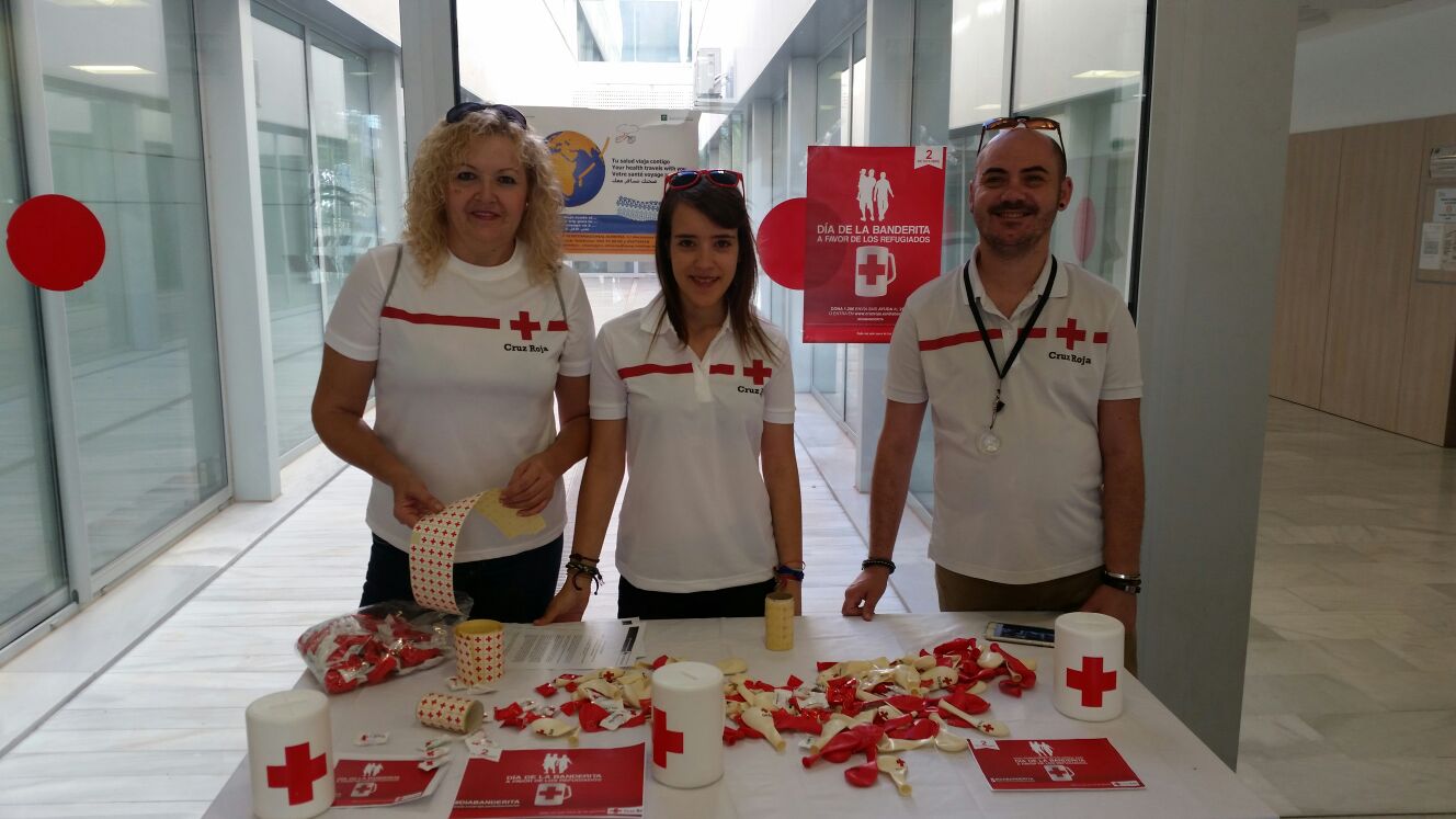 Cruz roja se moviliza para ayudar al refugiado