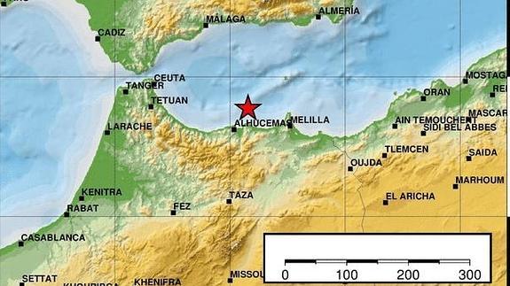 Un nuevo terremoto de 5,1 grados en el mar de Alborán se siente en Almería