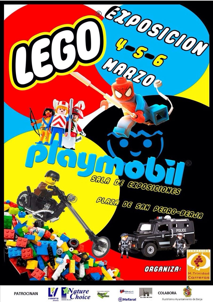 Berja evoca los juegos de Lego y Playmóbil