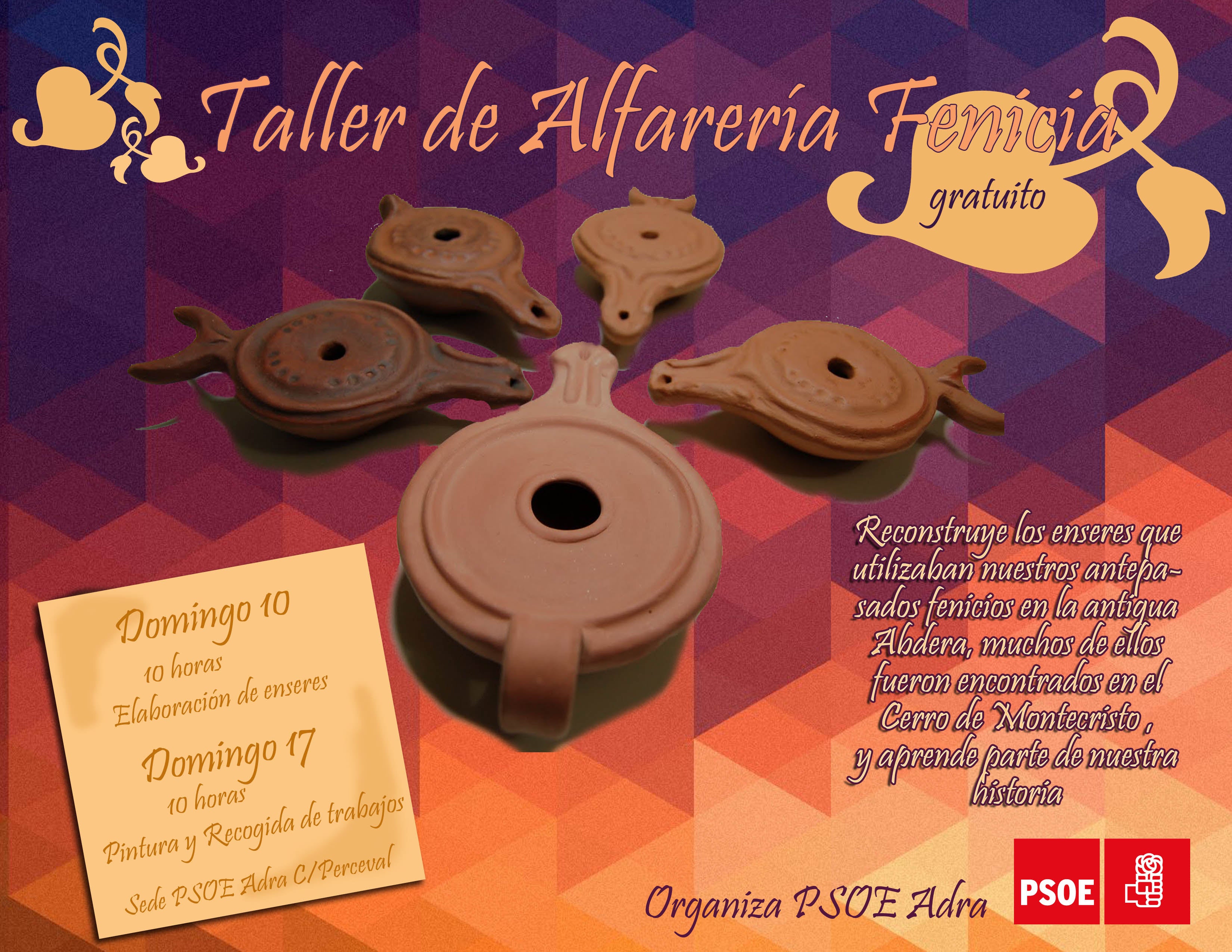 Un taller de alfarería para rescatar los orígenes de Abdera
