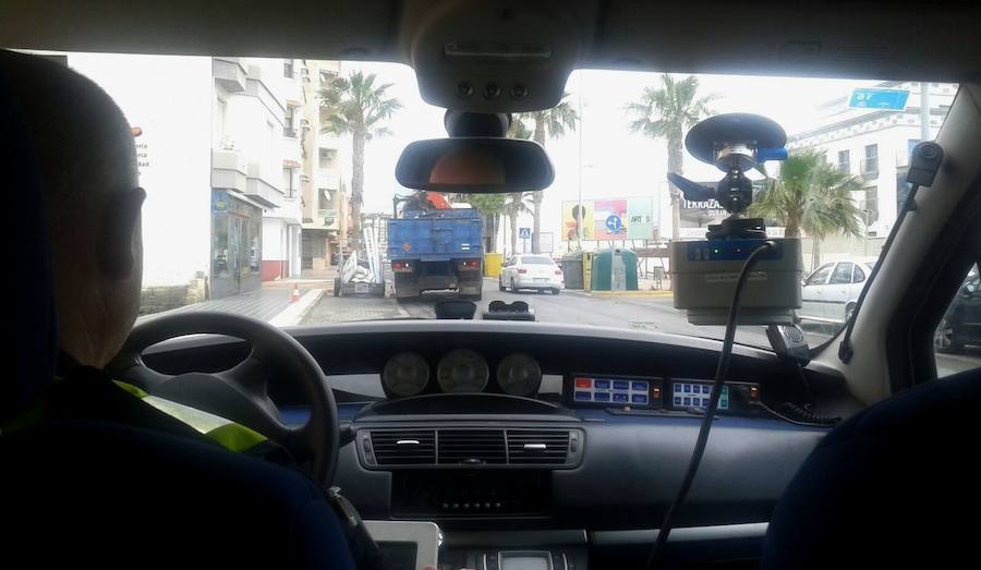 La Policía Local vigila esta semana el exceso de velocidad al volante