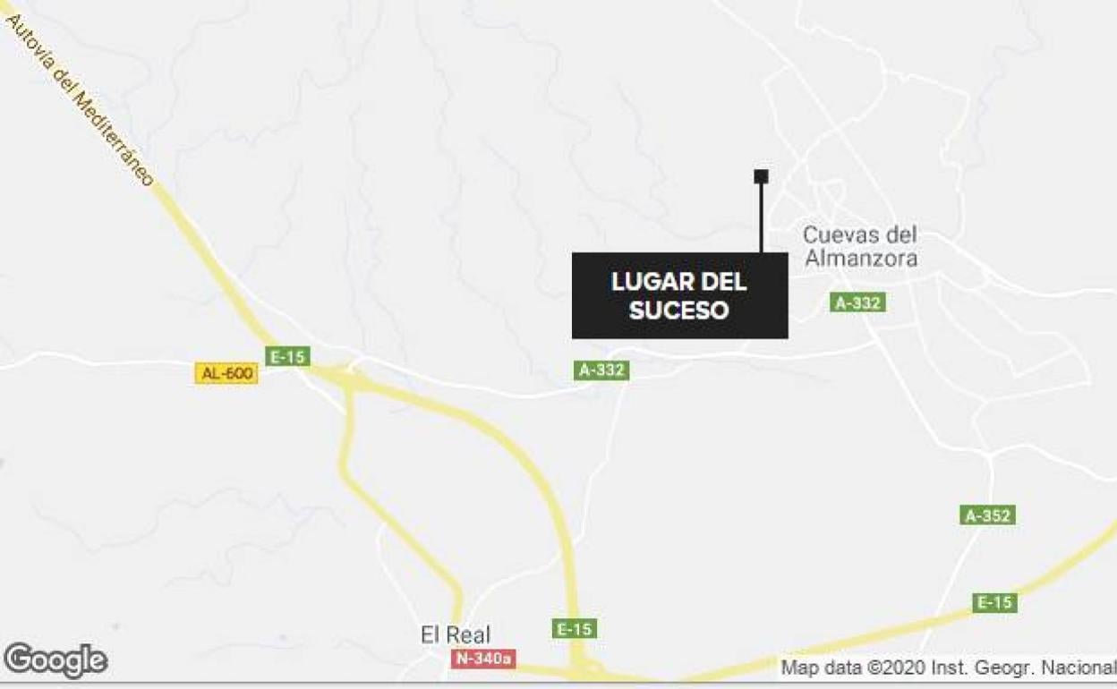 Herido un hombre de 45 años al derrumbarse una casa cueva sobre él en Almería