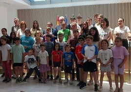 El Consejo de la Infancia y la Adolescencia de Serón, con el Defensor del Pueblo Andaluz.