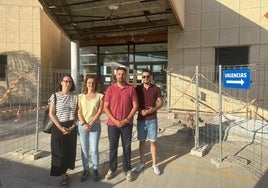 El PSOE trasladará al Parlamento la «desastrosa gestión» de las obras del centro de salud de Albox