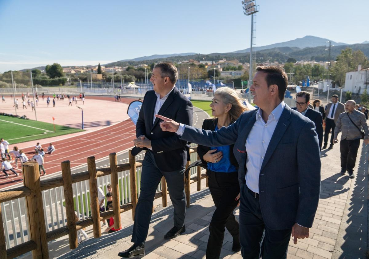 Imagen principal - Tíjola, capital deportiva del Almanzora con la inauguración de la Ciudad Deportiva Comarcal