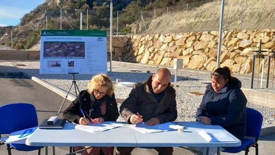 La Junta entrega a Partaloa la nueva Estación Depuradora de Aguas Residuales