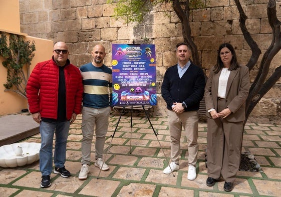 Presentación del festival en la sede de Cultura de la Diputación de Almería.