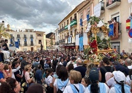 Entrada de la Virgen del Saliente a Albox.