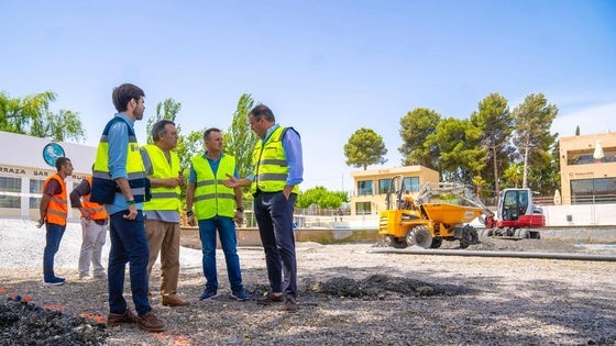 La Diputación limpia la Balsa de Cela y repara daños por la DANA en Lúcar