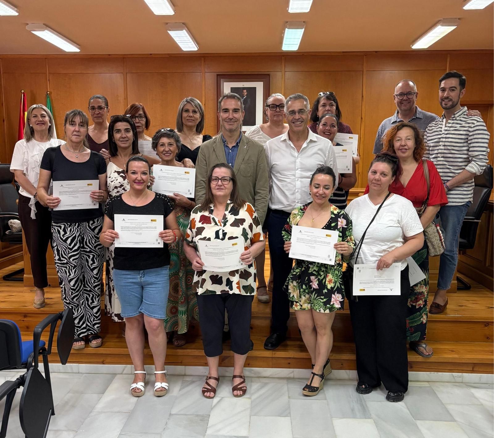Junta y Olula del Río impulsan el comercio en el Almanzora con formación en los nuevos servicios digitales