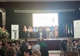Casi una veintena de centros de participación activa celebran en Albox el día de los mayores