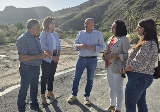 El PSOE reclama a Juanma Moreno un proyecto integral para prevenir inundaciones en el río Almanzora