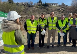 Visita a la zona en la que se van a realizar las obras.