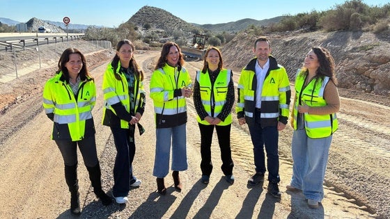 La Junta prevé finalizar en abril el acceso directo del polígono Terdiguera de Albox a la Autovía del Almanzora