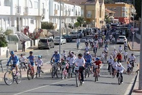 Albox celebra el Día de la Bicicleta con más de 150 ciclistas