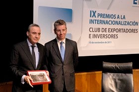 Grupo Cosentino recibe el premio a la internacionalización Club de Exportadores e Inversores Españoles