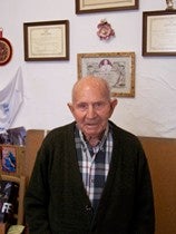 El abuelo mayor del Almanzora cumple 104 años y sigue activo