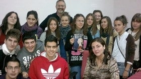 La escritora Espido Freire y el Club de las Ideas en Purchena