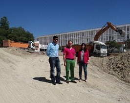 Arrancan las obras de construcción del futuro Pabellón del IES Martín García Ramos de Albox