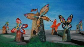 40 obras y un paseo por diferentes estilos en la exposición de Olula del Río