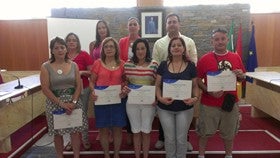 Diputación entrega los diplomas del Aula de ‘Nuevas Tecnologías’ en Macael y Fines