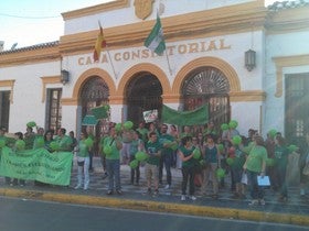 Concentración contra los recortes educativos