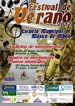 'Festival de Verano 2012 Escuela Municipal de Música de Albox' el  20 y 21 de junio