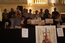 Todo un espectáculo de arte con el jamón en la IV edición del Concurso Nacional de Cortadores en Serón