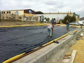 Arrancan las obras de la primera pista de pádel de Arboleas