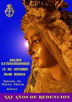 Salida extraordinaria de Ntra. Sra. de la redención de Albox