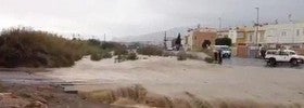 David Bisbal manda a IDEAL un vídeo de la Rambla de Costacabana inundada