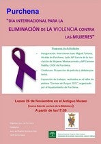 Día Internacional para la Eliminación de la Violencia contra las Mujeres esta tarde en Purchena