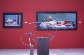 El museo Ibáñez prorroga la exposición de Golucho hasta febrero tras el éxito de visitantes