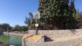 Obras del PFEA en Albox con la rehabilitación de las fuentes La Capita, La Hortichuela y el acerado del Polideportivo