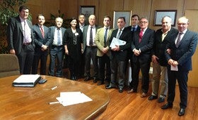El director General de Minas se reúne con el sector del Mármol y acuerdan medidas para promover la exportación y comercialización