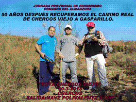Chercos acoge la próxima ruta provincial de senderismo