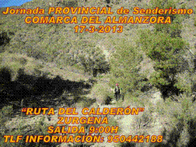 Zurgena será escenario este fin de semana de 'La Ruta del Calderón'