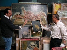 Ya ha llegado al museo 'Casa Ibáñez' de Olula el legado del pintor indaliano Francisco Capuleto