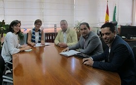 La delegada de Economía acerca los recursos de la Junta a la nueva directiva de AEPA