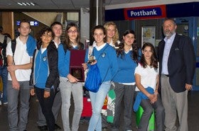 Alumnos del IES Martín García Ramos de Albox, ganadores del Certamen Internacional de Teatro de Knezhs (Bulgaria)